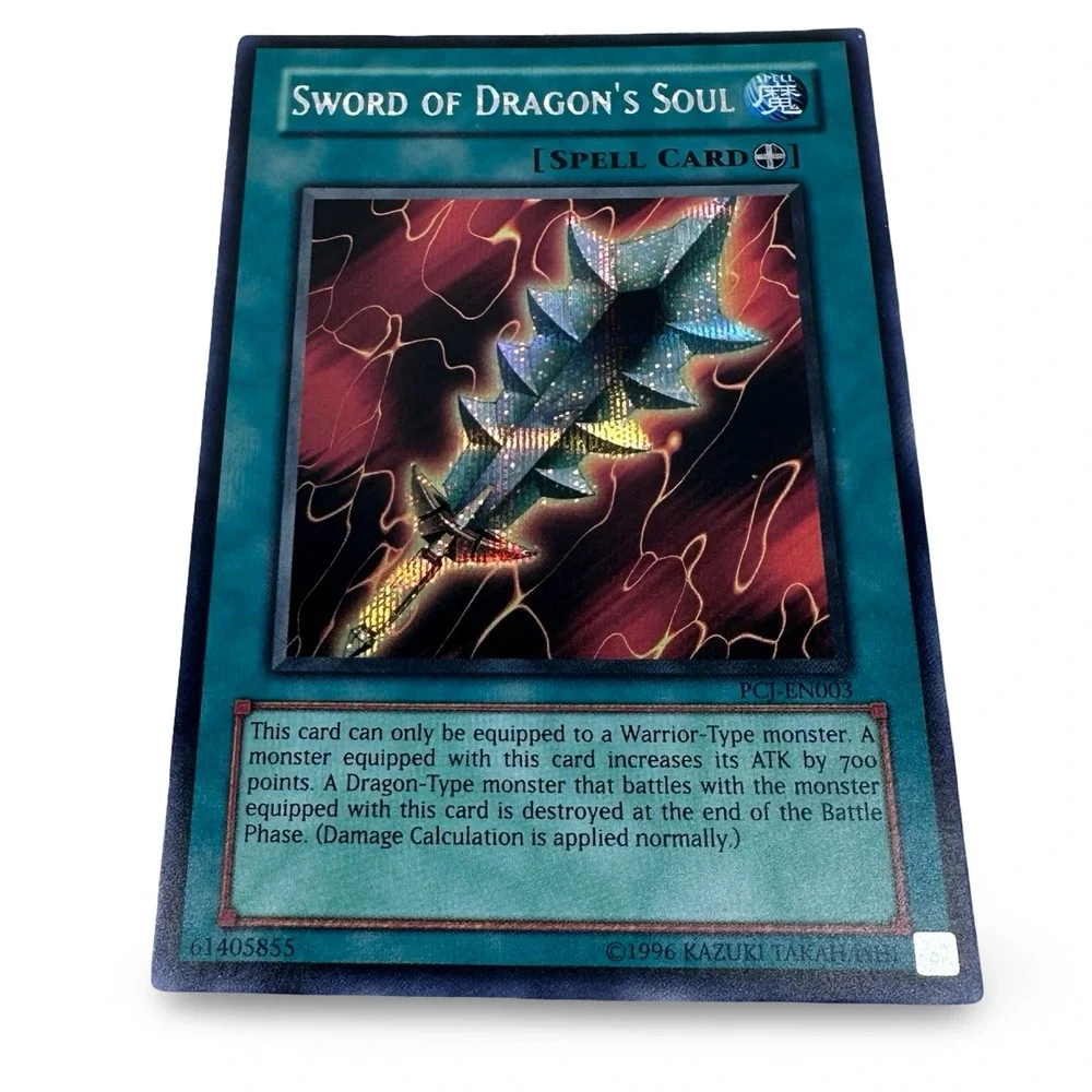 Yu-Gi-Oh Sword of Dragon's Soul PCJ-EN003 Secret Rare Promo Spell Card Limited